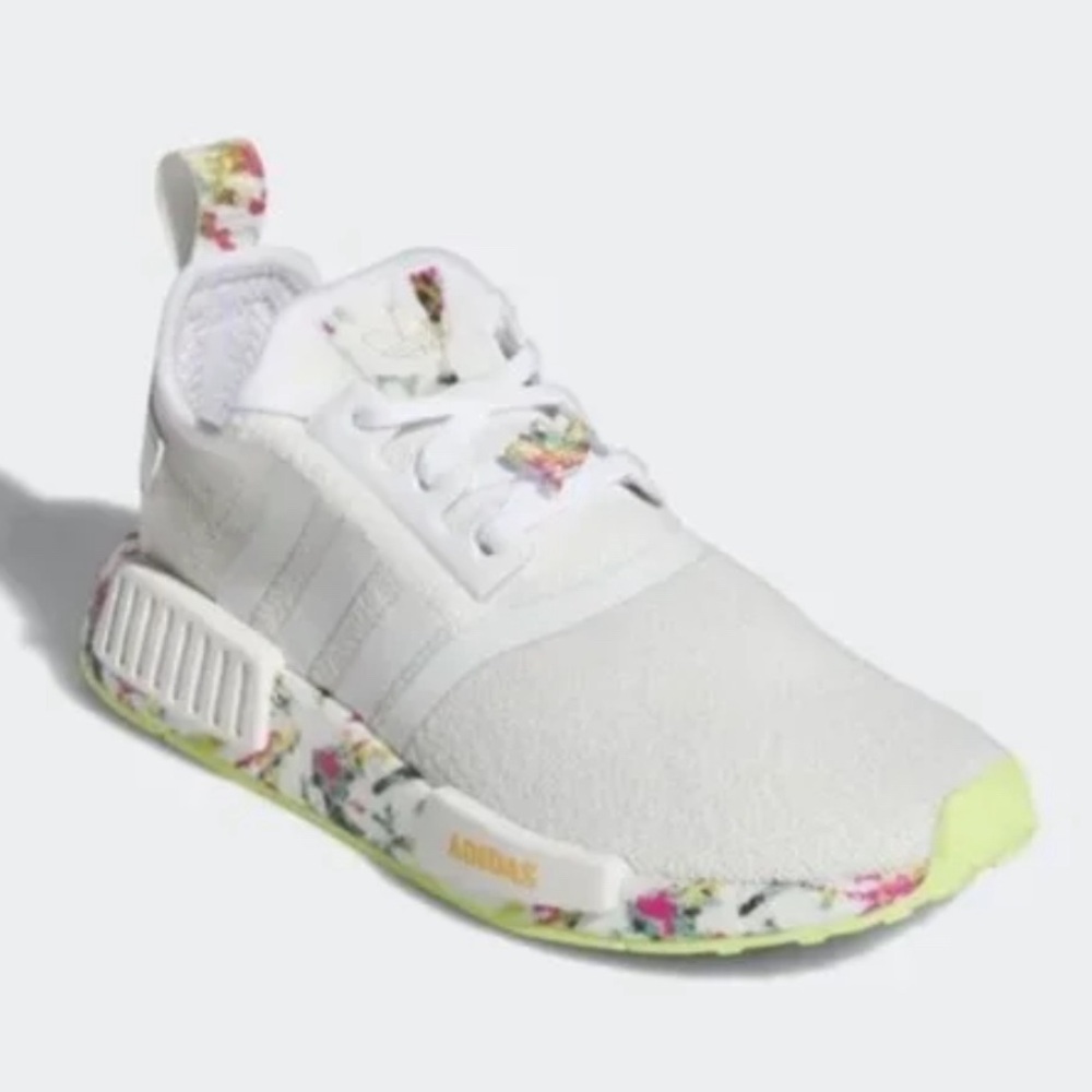 Adidas Original NMD R1 WATERCOLOR Womens Running Sneakers GX5402 White Size 7